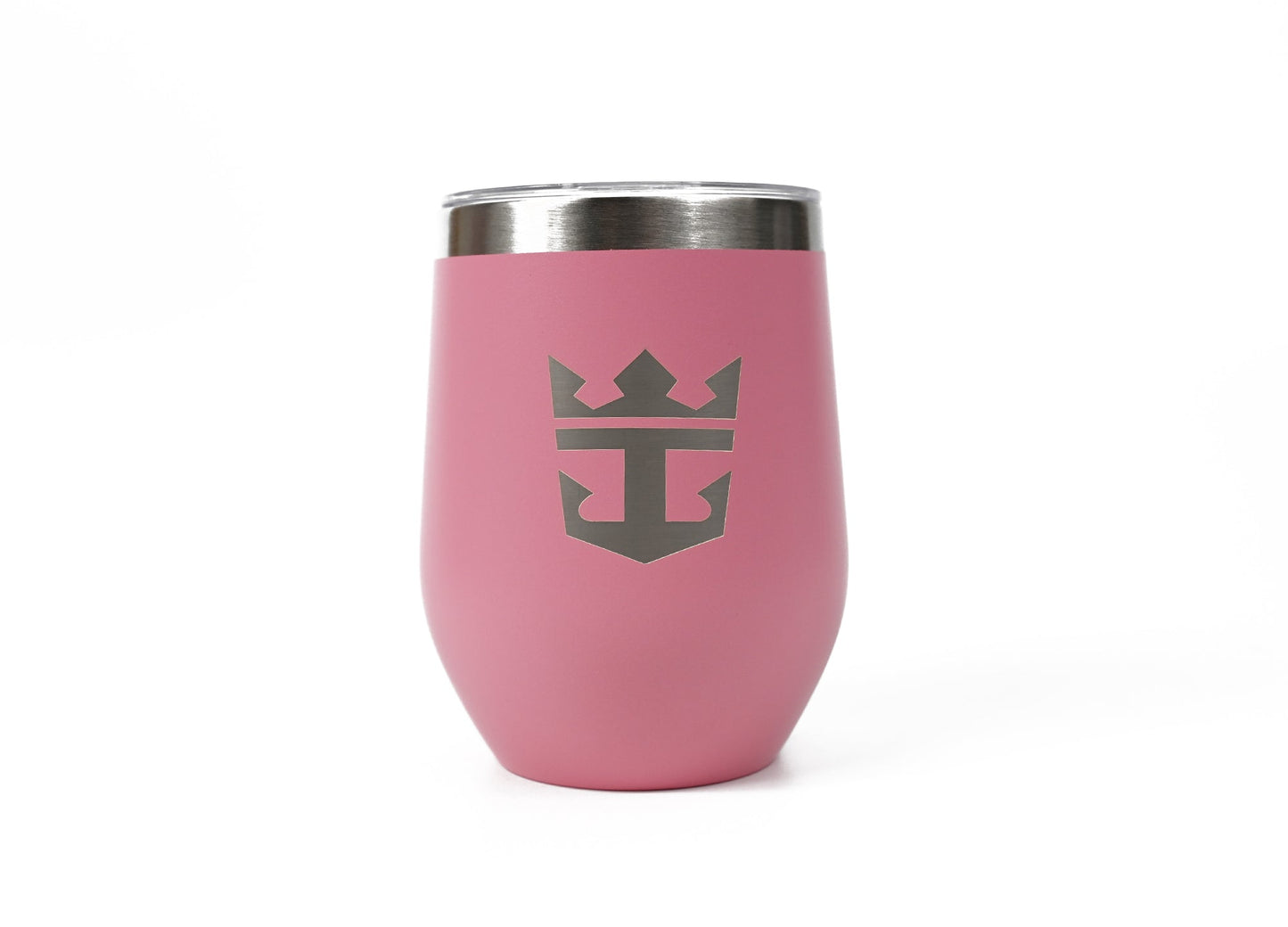 12oz Crown & Anchor Insulated Wine Tumbler