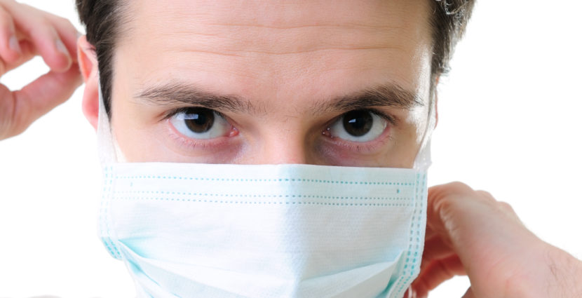 How to put on and remove disposable masks