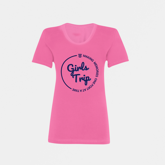 Girls Trip T-Shirt in Azalea