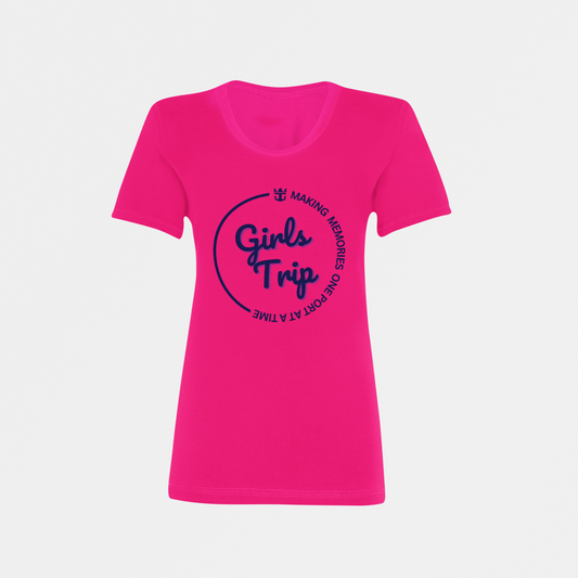 Girls Trip T-Shirt in Heliconia