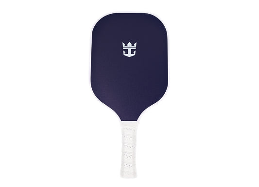 Pickleball Paddle with Crown & Anchor Logo in Navy Blue